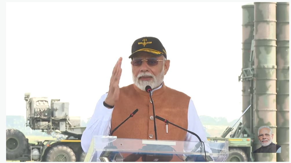 PM Modi’s interaction with air Warriors and Soldiers at Adampur Air Base