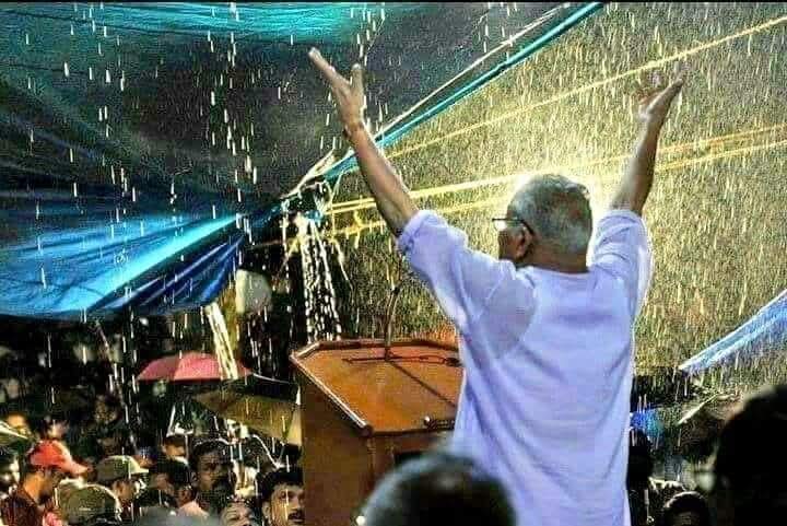 വി.എസ് ൻ്റെ ആരോഗ്യനിലയിൽ നേരിയ പുരോഗതിയെന്ന് മകൻ അരുൺ കുമാറിൻ്റെ എഫ്ബി പോസ്റ്റ്