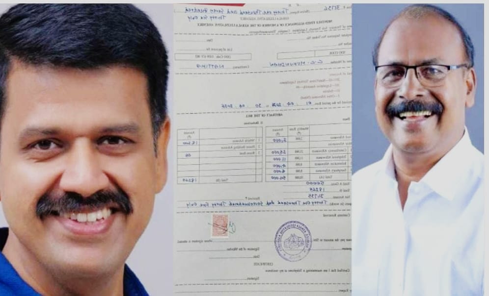 നാട്ടിക എം എൽ എ സി സി മുകുന്ദനെ വിമർശിക്കുമ്പോൾ സന്ദീപ് വാര്യാർ കാണുന്നിടത്തല്ല സി. സി മുകുന്ദൻ.