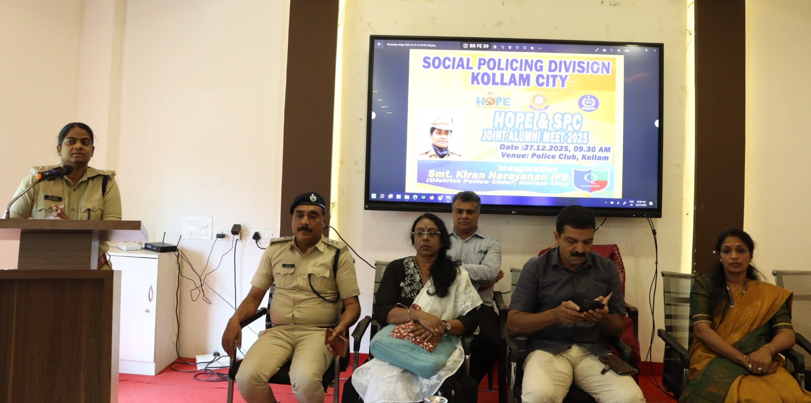 ഹോപ്പ്- എസ്.പി.സി  ജോയിൻറ അലുമിനി മീറ്റ് 2025 സംഘടിപ്പിക്കപ്പെട്ടു