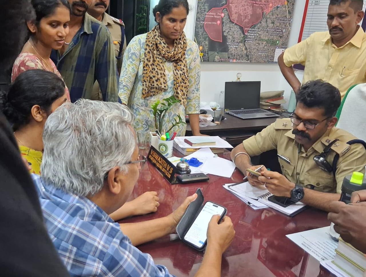 ചേരാനെല്ലൂർ അപകട കേസ് സ: ബിനോയ് വിശ്വത്തിൻ്റെ ഇടപെടൽ