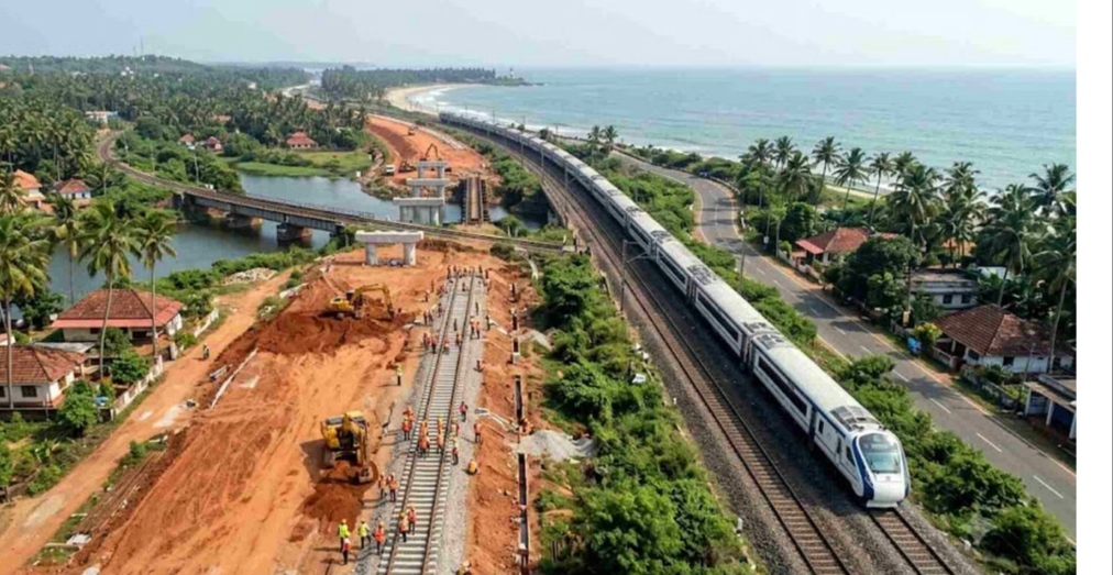 തിരുവനന്തപുരം – കന്യാകുമാരി പാത അറുപതു ശതമാനം ജോലികൾ പൂർത്തിയായി. 2029 മാർച്ചിൽ ഇരട്ടിപ്പിക്കൽ പൂർണ്ണമാക്കും.