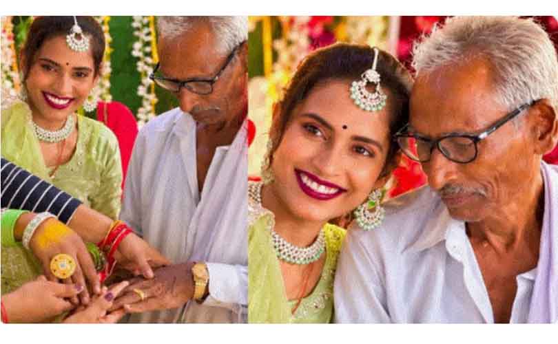 75-കാരനും 30-കാരിയും പ്രണയത്തിൽ; വിവാഹനിശ്ചയവും കഴിഞ്ഞു; വൈറലായി അപൂർവ പ്രണയകഥ